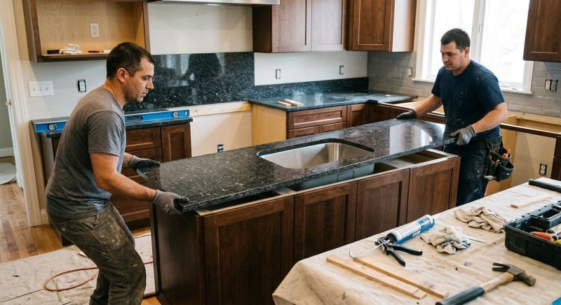 Granite Countertop Installation in Roseville, CA